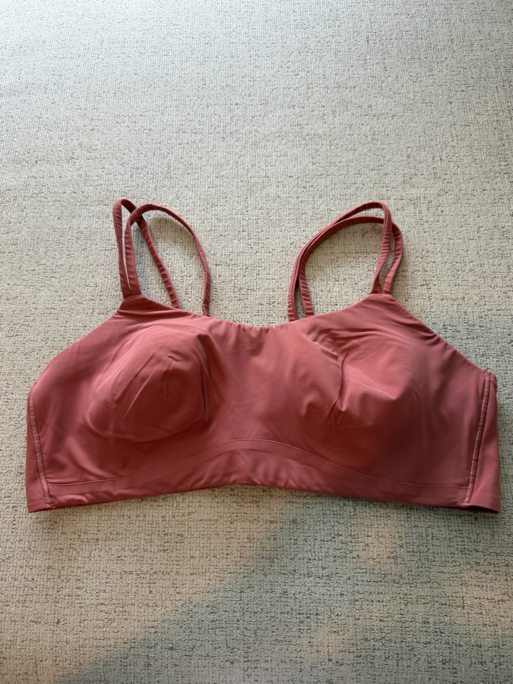 lululemon athletica Molded-Cup Bralette in Dusty Rose